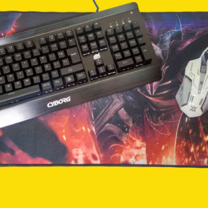 Mouse pad gamer tamanho grande para performance