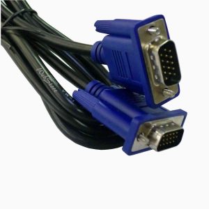 Cabo VGA para PC Monitor Projetor e TV – Conector D-Sub