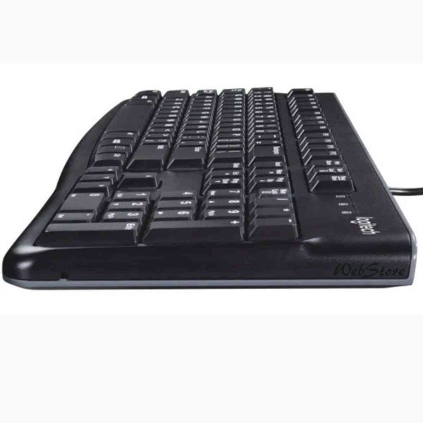 Teclado K120 Logitech USB com fio a prova de água