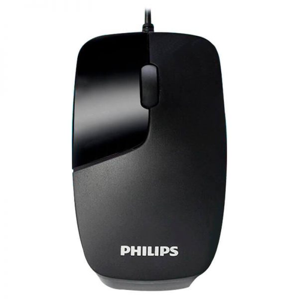 mouse philis m302 preto USB tamanho normal ambidestro