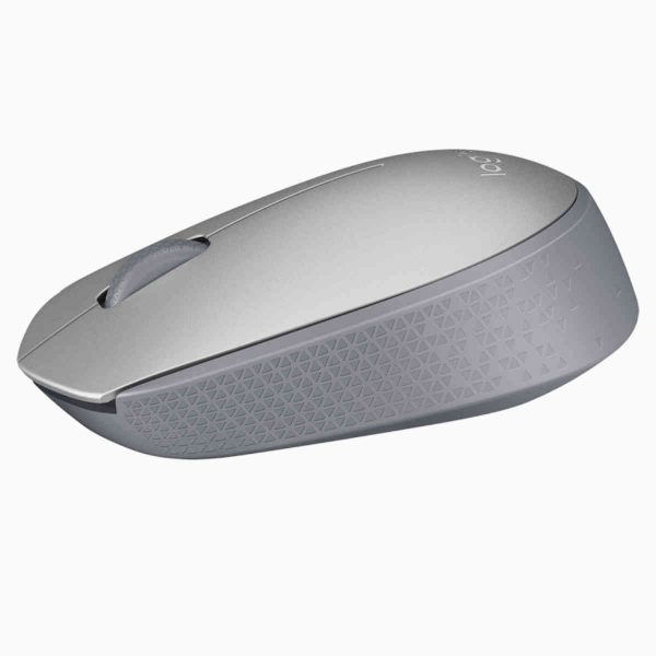 mouse logitech M170 prata sem fio e a laser