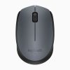 mouse logitech M170 preto e cinza sem fio e a laser