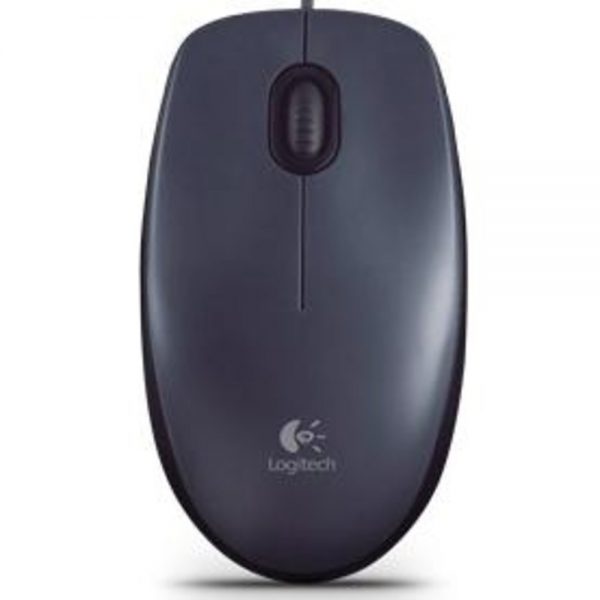 mouse logitech m90 USB com fio