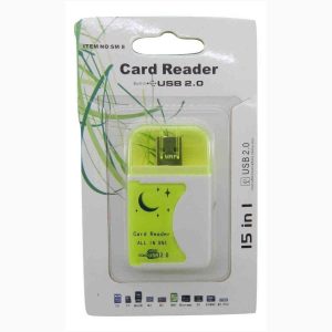 Leitor de cartão 15 em 1 USB 2.0