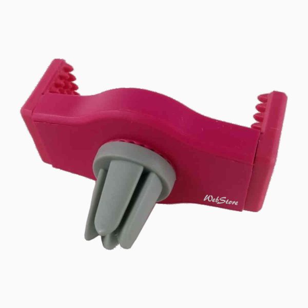 suporte para celular clip cor de rosa