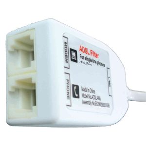 Filtro ADSL duplo