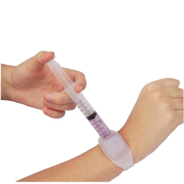 pulseira dispenser de álcool gel