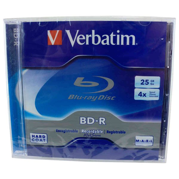 Blu Ray disco virgem gravável bd-r