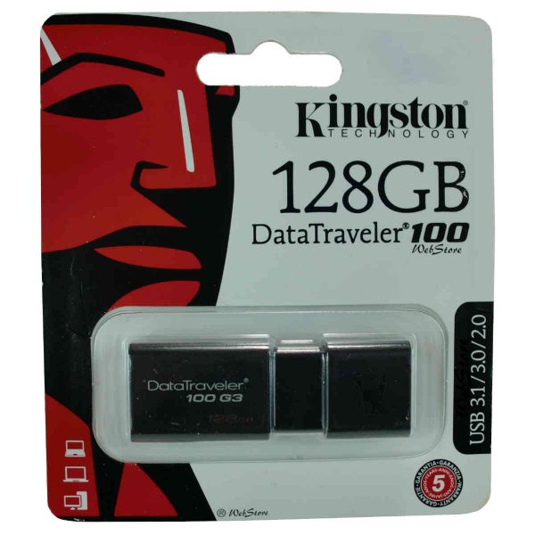 pen drive 128gb Kingston Original com nota fiscal e garantia do fabricante