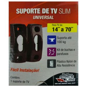 Suporte para tv – fixo – painel – universal – de 14 a 70 polegadas