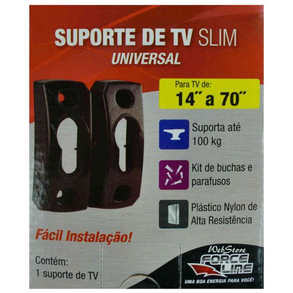 suporte para tv de 14 a 70 polegadas