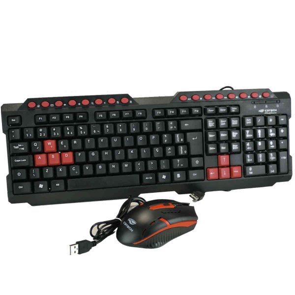 Tecladio e mouse gamer, alta performance por preço promocional