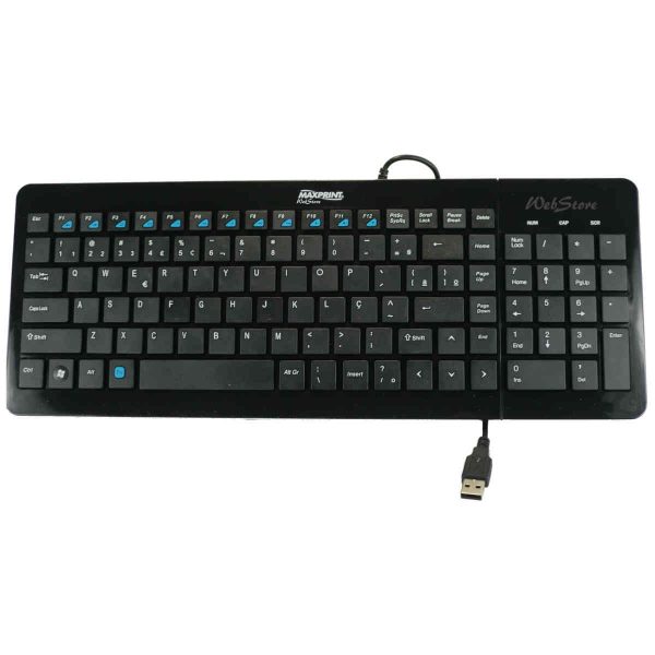 Teclado office USB para computador, pc, notebook