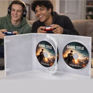 Caixa de DVD Triplo – Box Estojo Porta DVD Triplo – Kit com 15 Peças