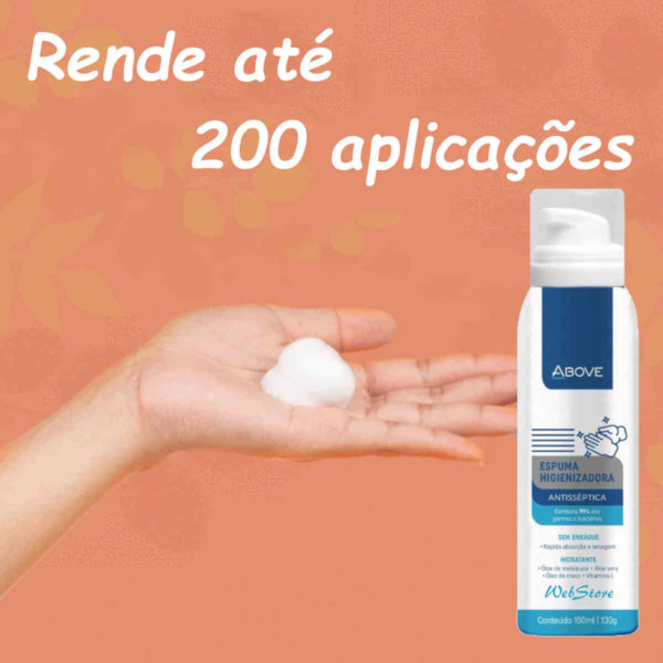 spray antisséptico - espuma higienizadora melhor do que álcool gel 70