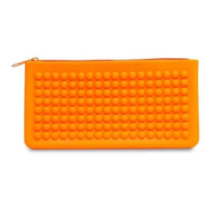 necessaire porta maquiagem laranja