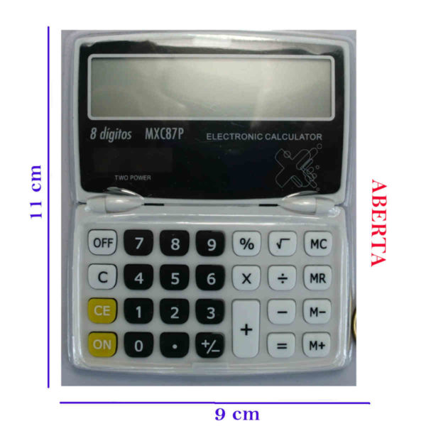 Calculadora Flip de Bolso Maxprint MX-C87P