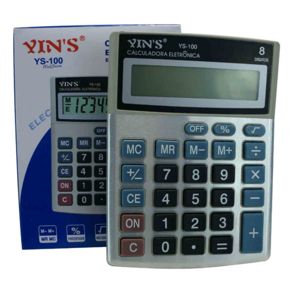 Calculadora de Mesa Yins 100