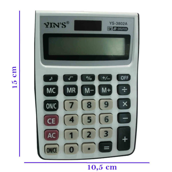 Calculadora de Mesa Yins 3802A