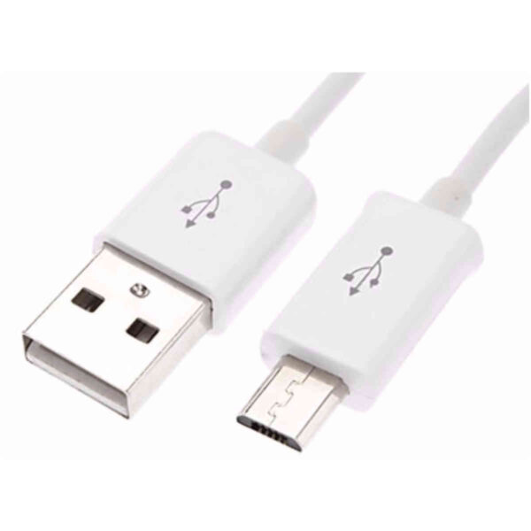 cabo v8 micro usb branco