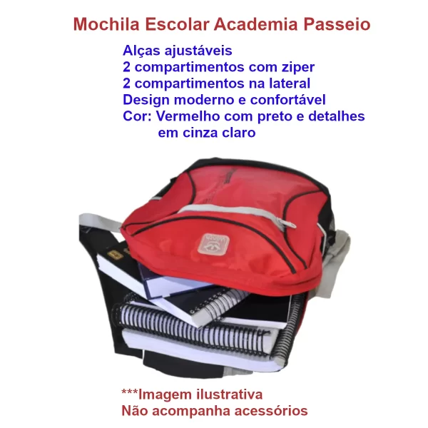 Mochila Versátil Juvenil Unissex