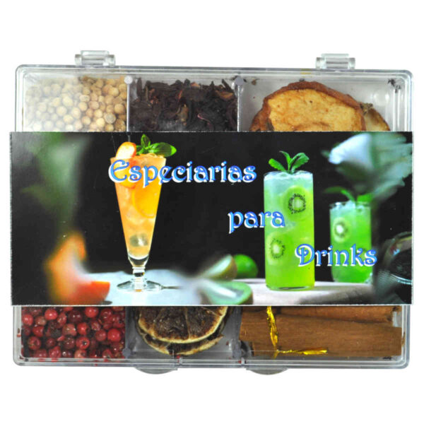 Especiarias para Gin Tônica, Coqueteis e Drinks - Caixa Seven - Image 4