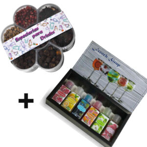 Especiarias para Gin Tônica + Xaropes para Coqueteis e Drinks – Caixa Flower