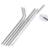 Canudos de inox com 4 canudos + escova de limpeza - Imagem 3