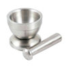 Socador de alho e temperos, Pilão, Almofariz de aço inox