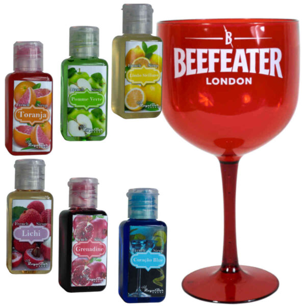Xaropes para Gin Tônica e Taça Beefeater - drinks soda vodka - Image 5