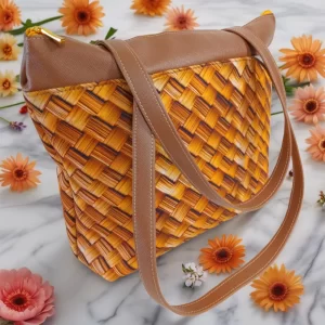 Bolsa Tote feminina vime 3D