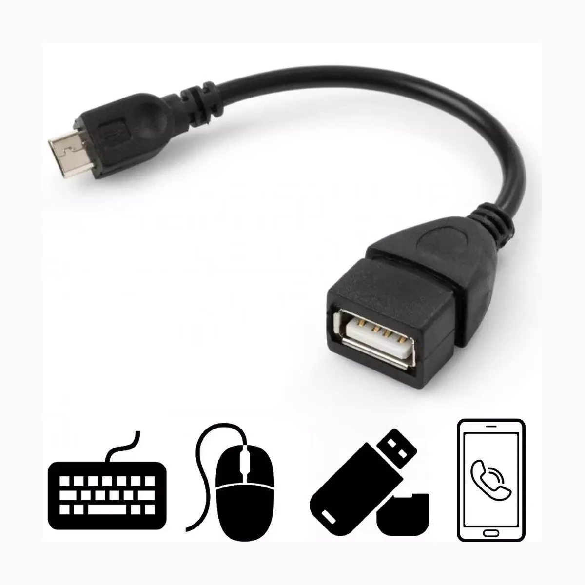 cabo otg adaptador otg para USB celular