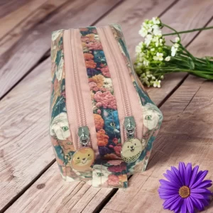 Necessaire feminina Cats dupla – NKoisas